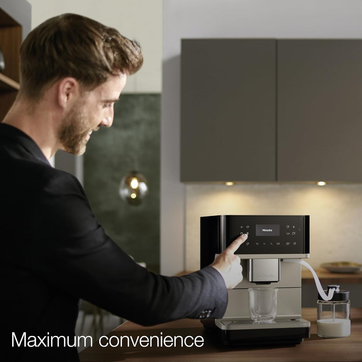 Miele MilkPerfection Fully Automatic Coffee Maker & Espresso Machine CM6360