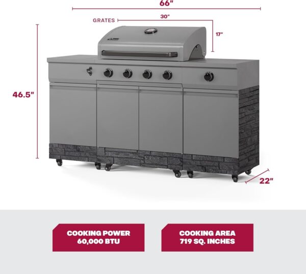 TYTUS Fresno Series 5 Burner Grill TDT-021