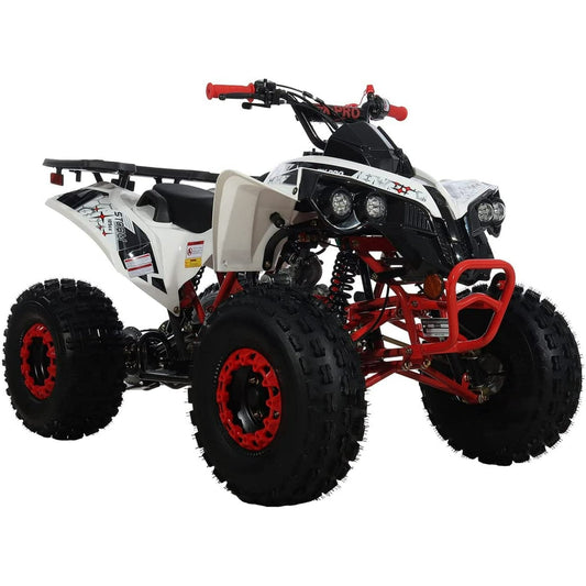 X-Pro 125cc ATV with Reverse Electric Start Luggage Rack LED Headlight