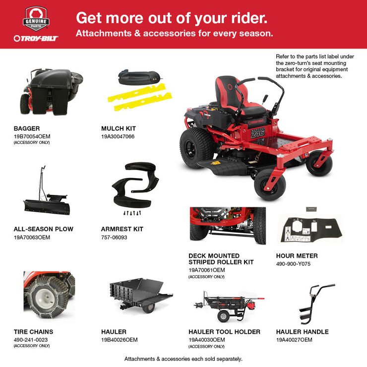 Troy-Bilt Mustang Z46 Zero-Turn Riding Lawn Mower