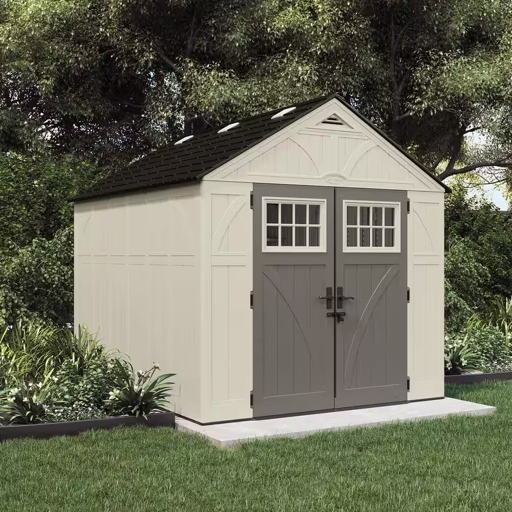 Tremont 8 Ft. 4-1/2 In. X 10 Ft. 2-1/4 In. Plastic Storage Shed