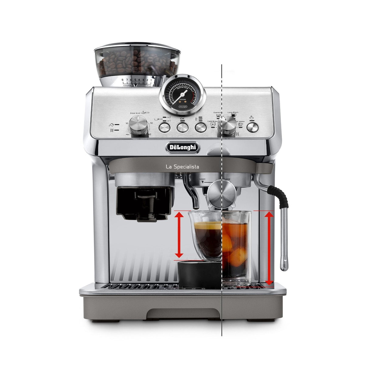 Breville Barista Express Espresso Machine BES870XL, Brushed Stainless Steel
