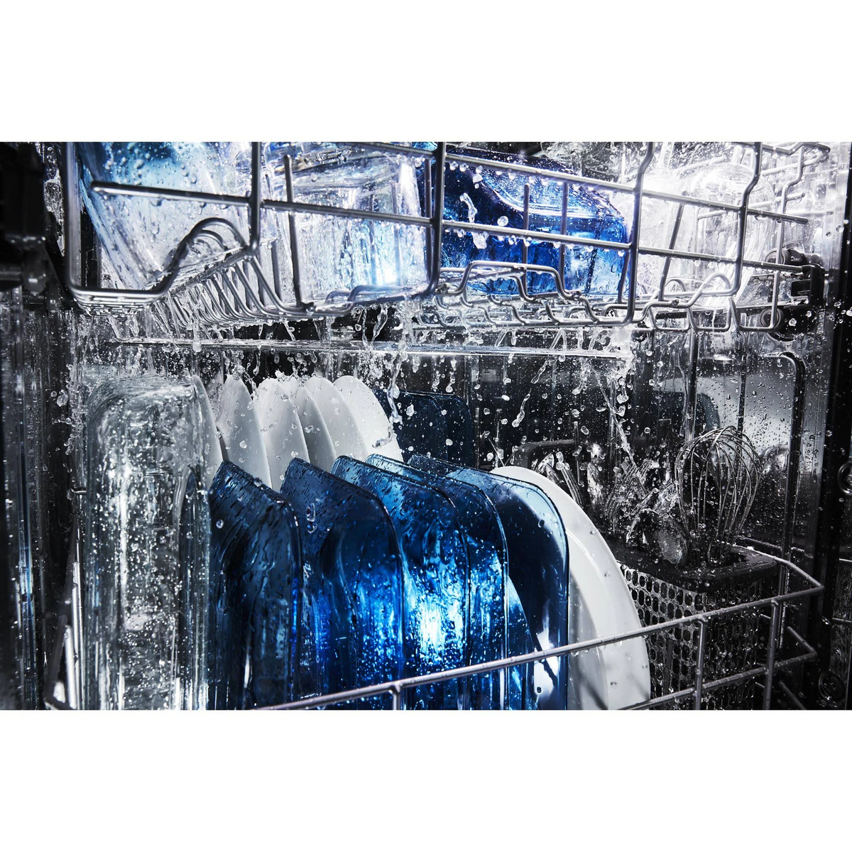 24” Top Control Dishwasher with Dual Power Filtration, PowerBlast® Cycle and 3rd Level Rack – 47 dBA